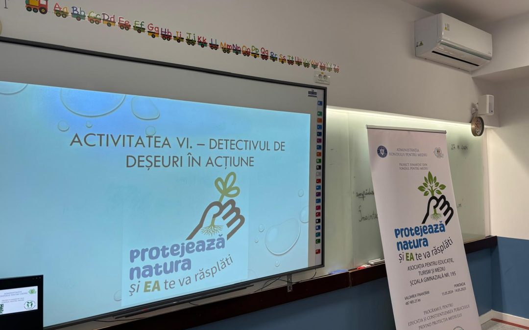 Detectivii de deșeuri de la clasa a II-a I